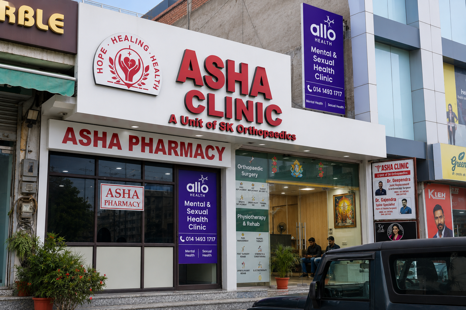 Allo Health mental health clinic, Vaishali Nagar